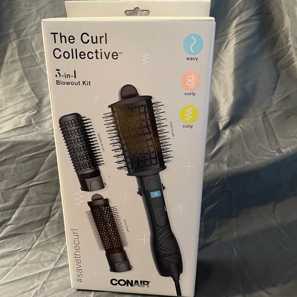 Conair The Collective Curl 3 in 1 Blow Out Kit
